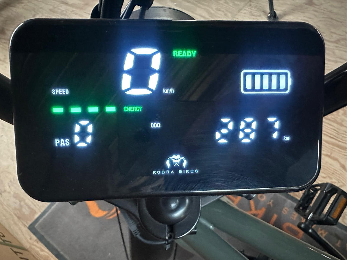 KOBRA V1 Fatbike KOBRA Grey – demo #01 – km-stand