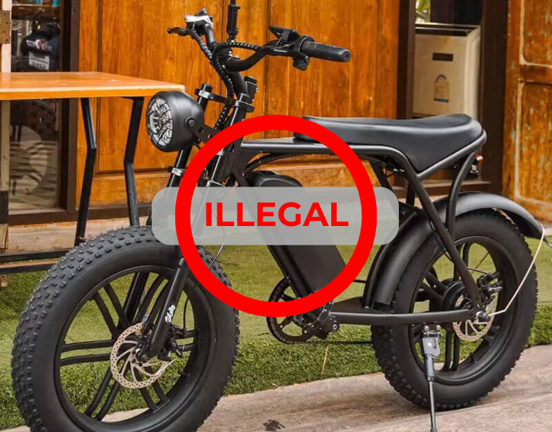 Fatbike OUXI V8 Ilegal según la UE