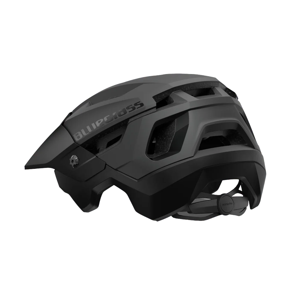 Casco MTB Bluegrass Roque Negro espalda