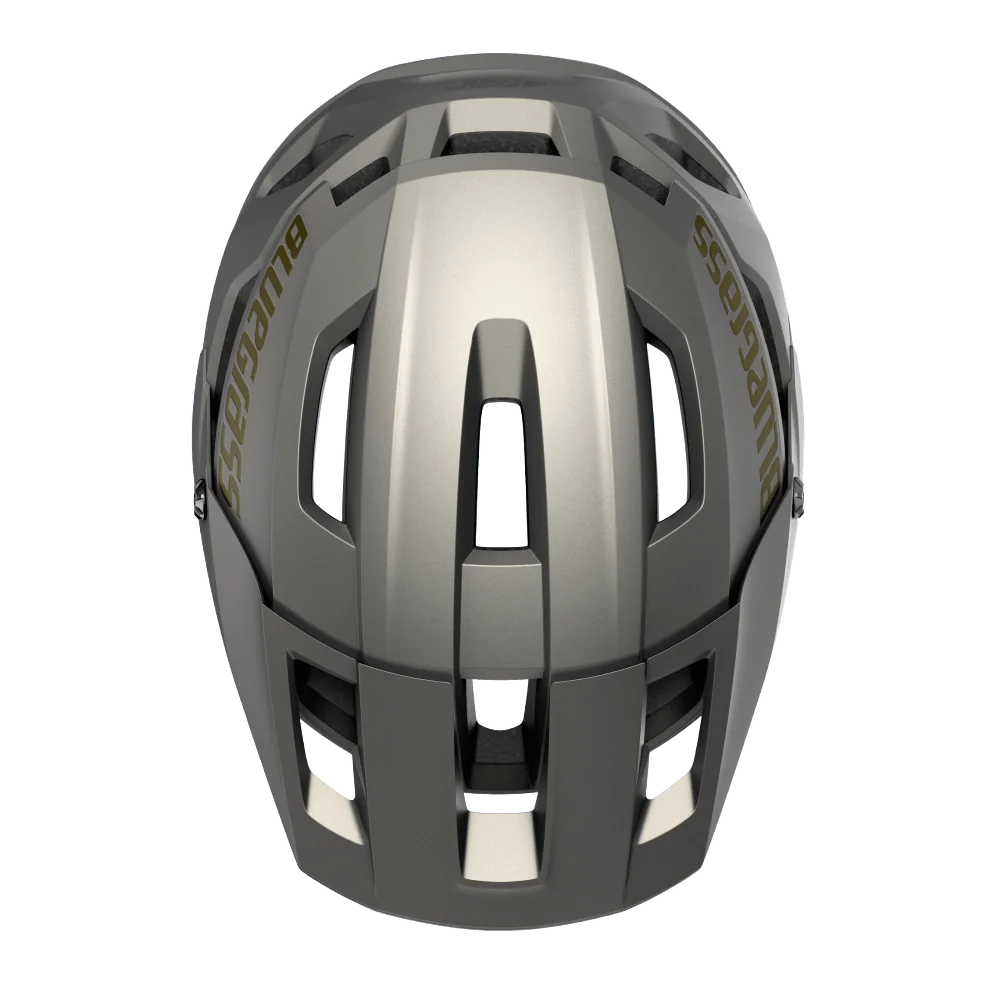 Casco MTB Bluegrass Roque Solar Grey Top