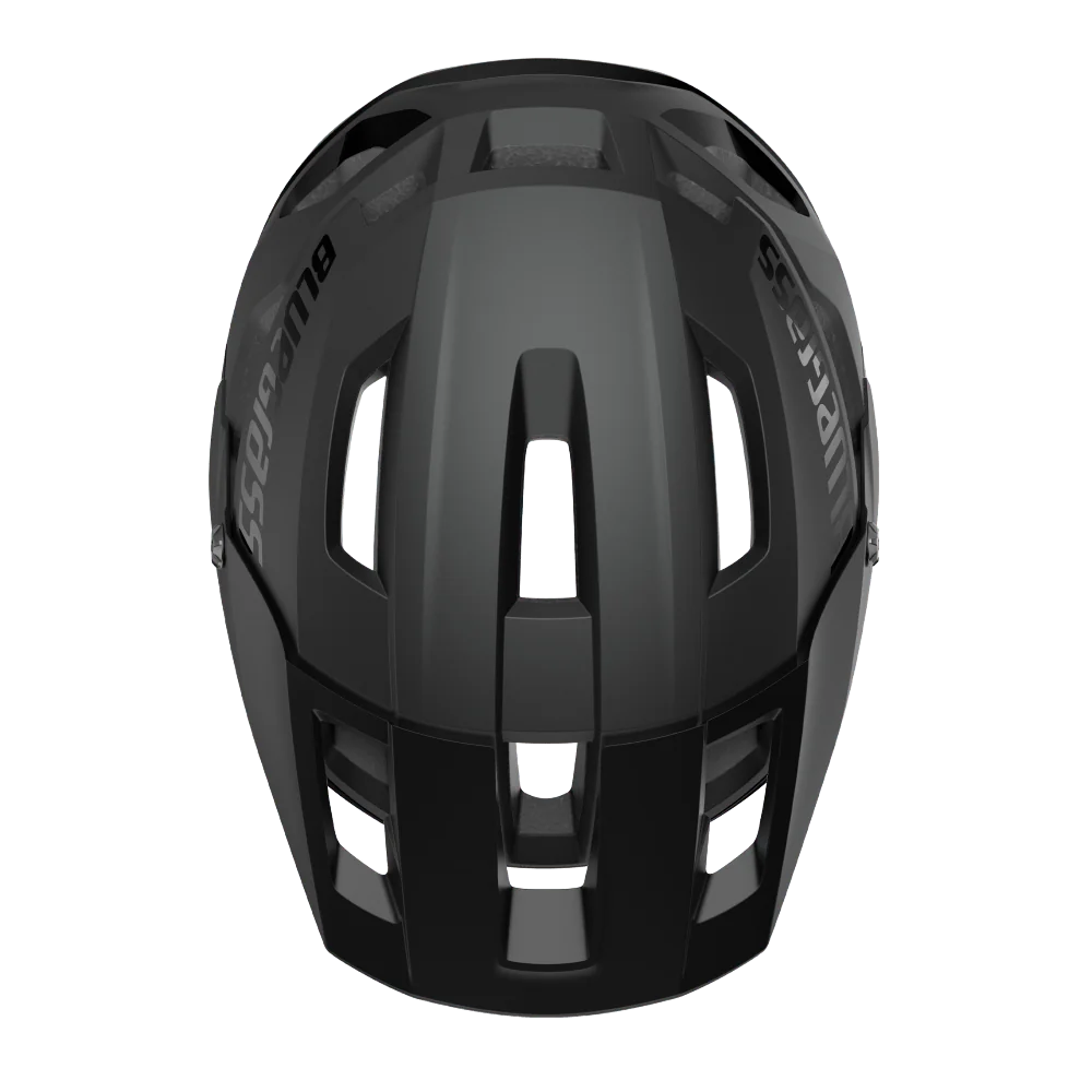 Casco MTB Bluegrass Roque negro Top